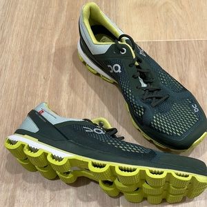 On Running Cloudsurfer Jungle/Lime, Men’s 7.5 - Worn Once, Like New